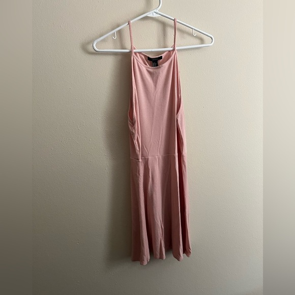 Forever 21 Dresses & Skirts - Pink Ribbed Swing Dress